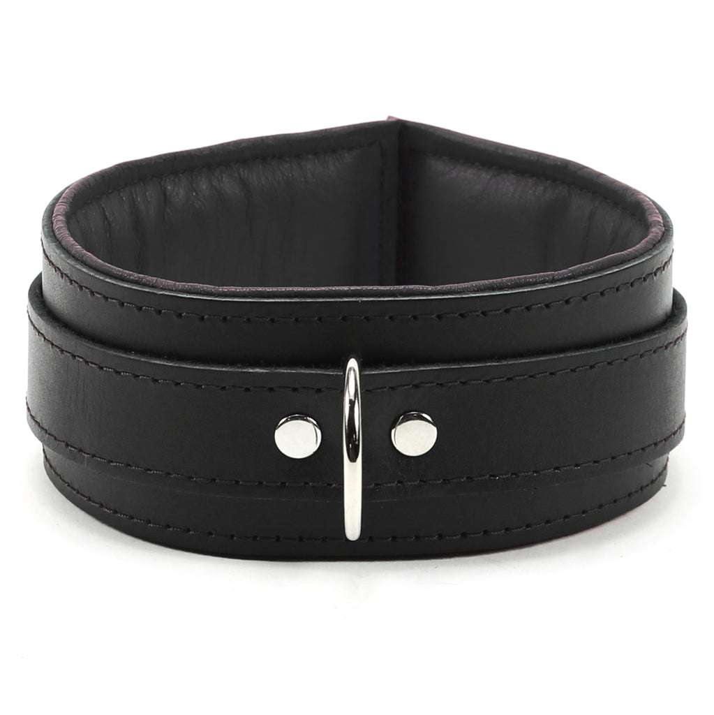 Madison Lockable Collar Premium Genuine Leather