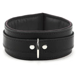Lockable BDSM Collar Genuine Leather | Madison Collection