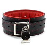 BDSM Lambskin Leather Collar - Ultra Soft, Premium Bondage Gear | Madison Collection