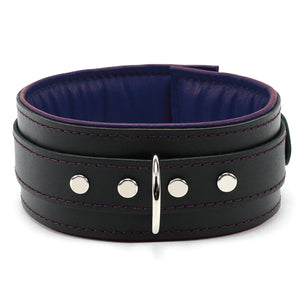 BDSM Lambskin Leather Collar - Ultra Soft, Premium Bondage Gear | Madison Collection