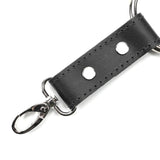 4-Way Latigo Leather BDSM Hogtie Restraint Set - Bondage Cuffs and Toys for Masterful Play | Madison Collection