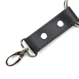 4-Way Latigo Leather BDSM Hogtie Restraint Set - Bondage Cuffs and Toys for Masterful Play | Madison Collection