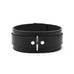 Atlanta Ankle Wrist Cuffs Collar Chain Leash Set Soft Handcrafted Leather