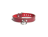 Premium Leather BDSM Submissive Collar - Handmade Kinky Bondage Neckwear | Maxim Collection