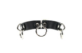 Deluxe Leather BDSM Collar for Bondage Restraint | Minos Collection