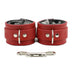 Atlas Handcuffs Superior Fur Lining and Chain Lead Hogtie Latigo Leather