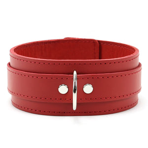 Atlanta Lambskin Leather BDSM Collar - Handmade and Premium Quality | Atlanta Collection