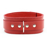 Atlanta Lambskin Leather BDSM Collar - Handmade and Premium Quality | Atlanta Collection