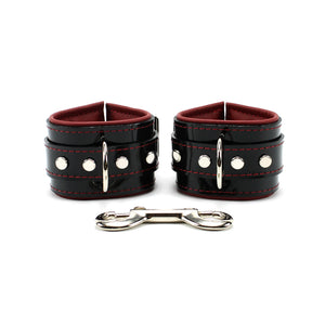 Vegan Lockable BDSM Wrist & Ankle Cuffs | Ramos Collection
