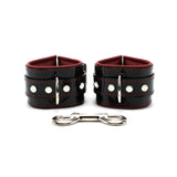 Vegan Lockable BDSM Wrist & Ankle Cuffs | Ramos Collection