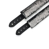 1.5in Premium Chinchilla Fur BDSM Restraints Set - 5 Piece Kit | Atlas Collection