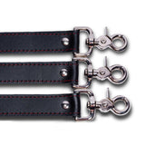 Premium Leather BDSM Restraint Straps with Double Snap Closure | Madison Collection